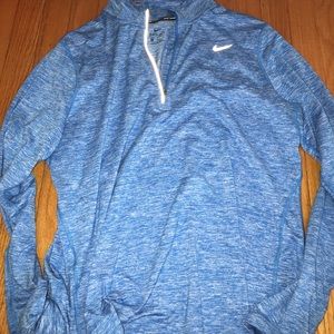 Nike bright blue xl dri fit top